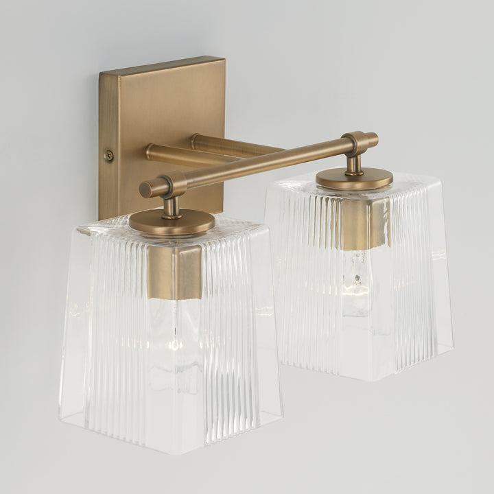 Capital Lexi 141721AD-508 Bath Vanity Light 14 in. wide - Aged Brass