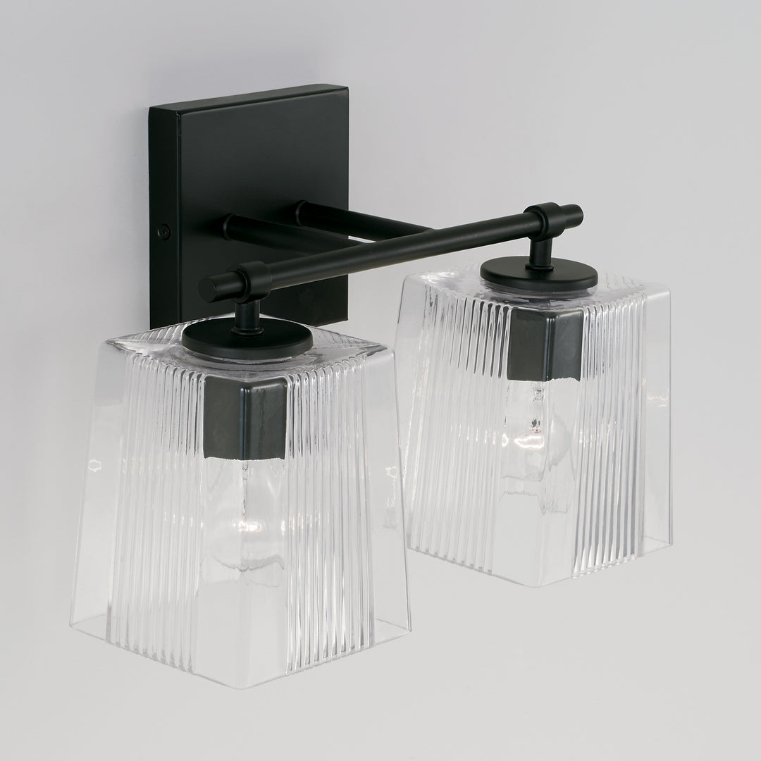 Capital Lexi 141721MB-508 Bath Vanity Light 14 in. wide - Matte Black