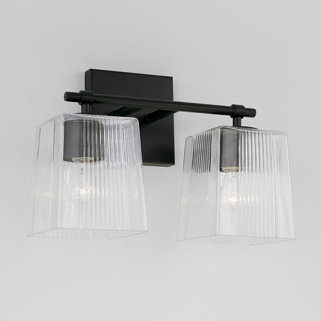 Capital Lexi 141721MB-508 Bath Vanity Light 14 in. wide - Matte Black