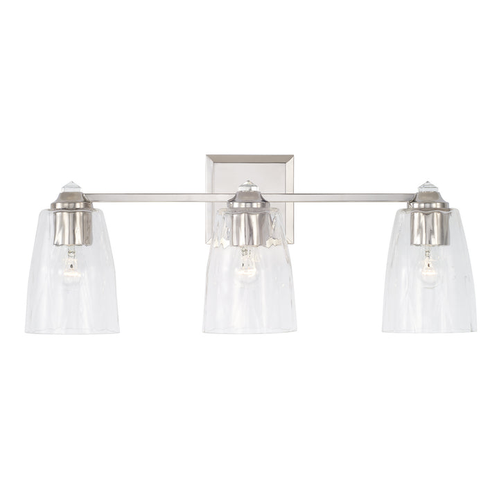 Capital Laurent 141831PN-509 Bath Vanity Light 24 in. wide - Polished Nickel