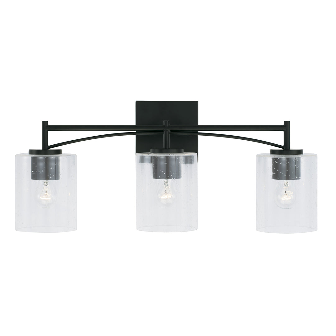 Capital Peyton 142031MB-510 Bath Vanity Light 23 in. wide - Matte Black