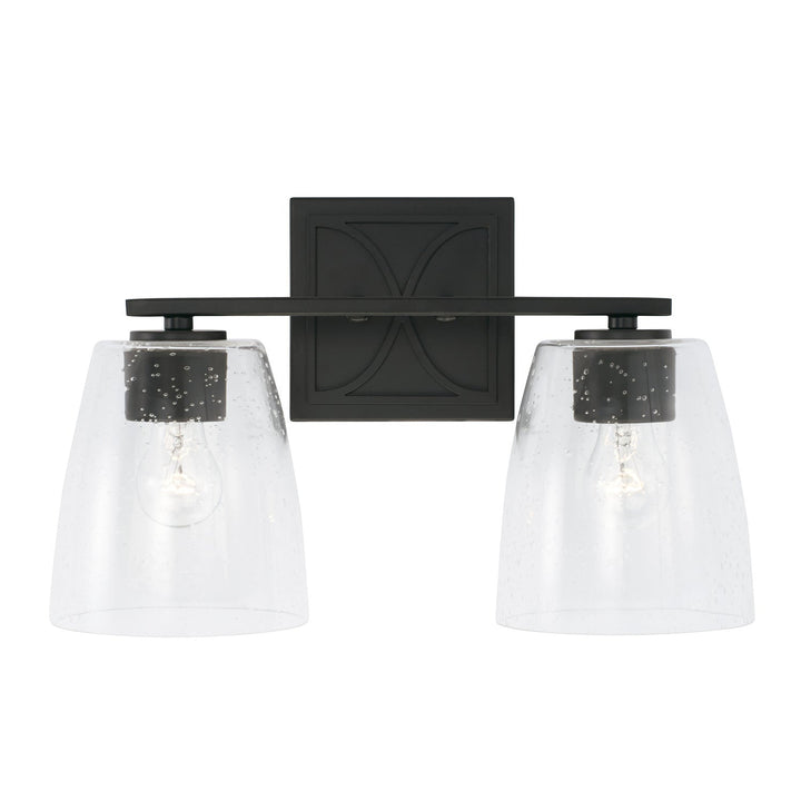 Capital Sylvia 142321MB-488 Bath Vanity Light 15 in. wide - Matte Black