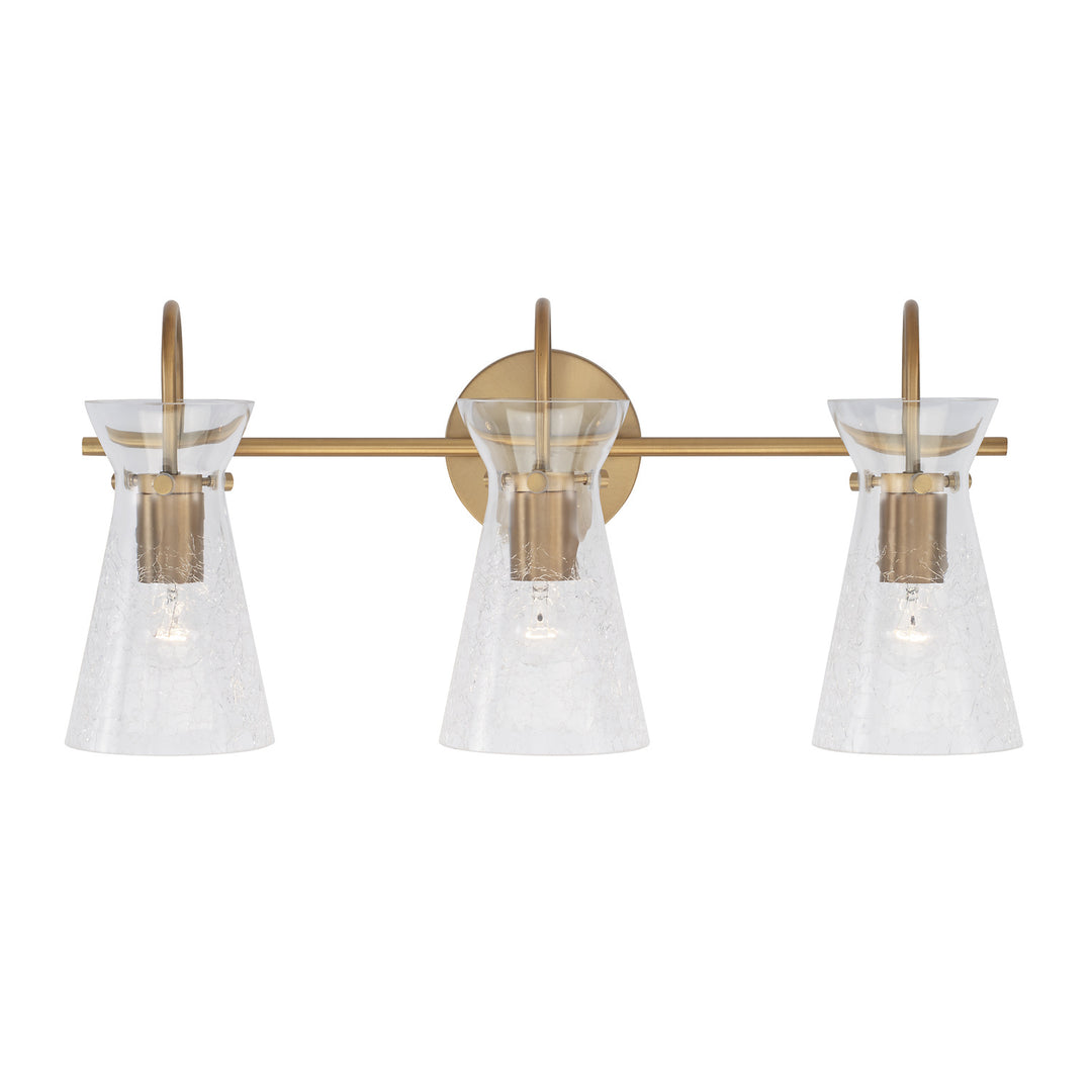 Capital Mila 142431AD Bath Vanity Light 24 in. wide - Aged Brass