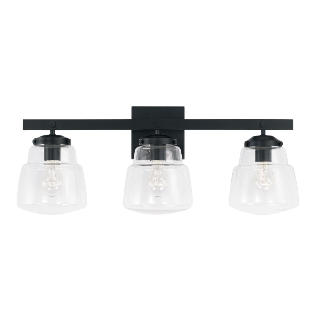 Capital Dillon 142731MB-518 Bath Vanity Light 26 in. wide - Matte Black