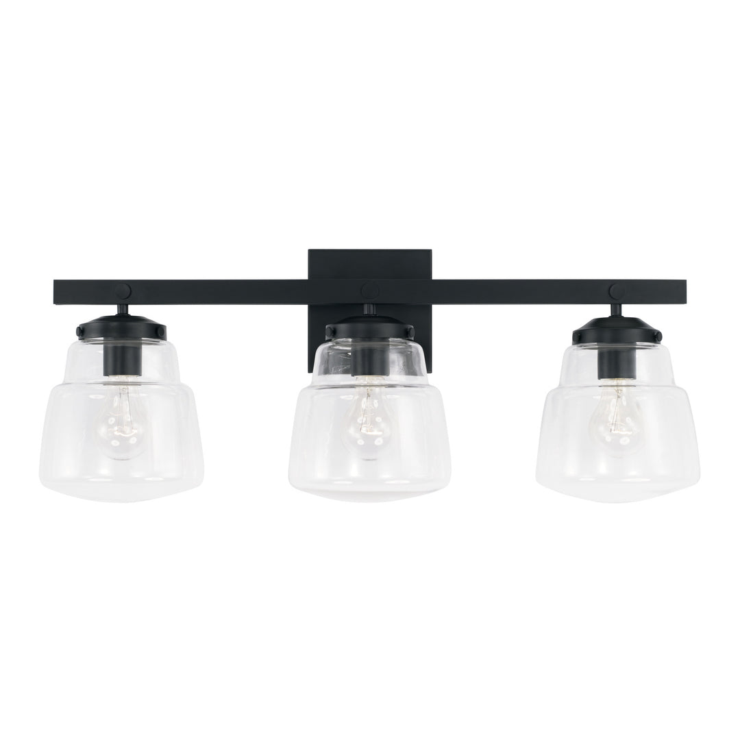 Capital Dillon 142731MB-518 Bath Vanity Light 26 in. wide - Matte Black