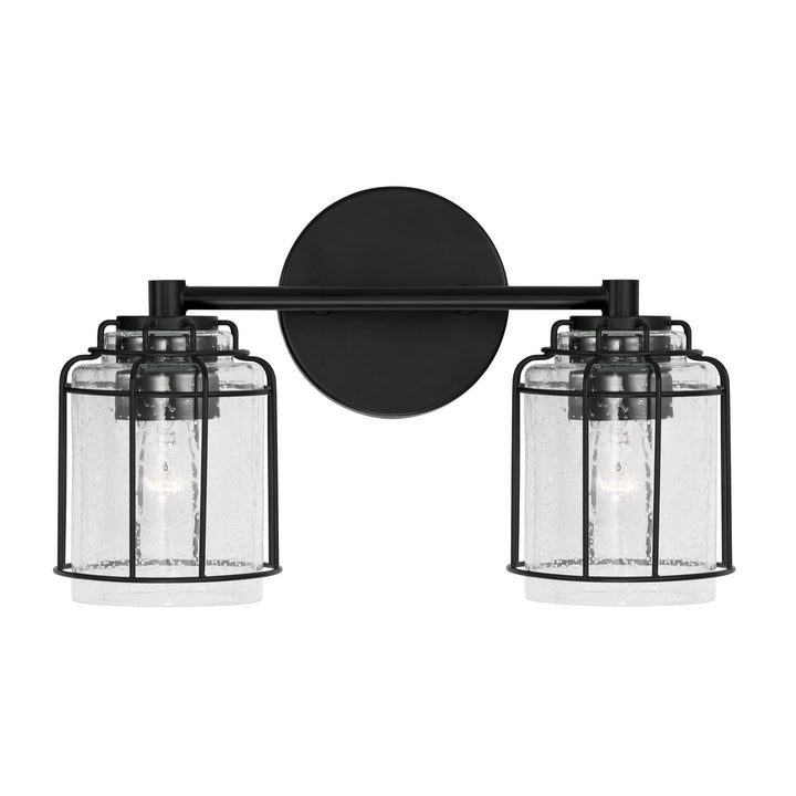 Capital Harmon 142921MB-516 Bath Vanity Light 15 in. wide - Matte Black