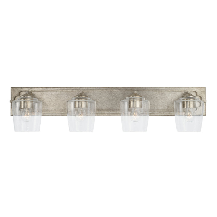 Capital Merrick 143441AS-514 Bath Vanity Light 34 in. wide - Antique Silver