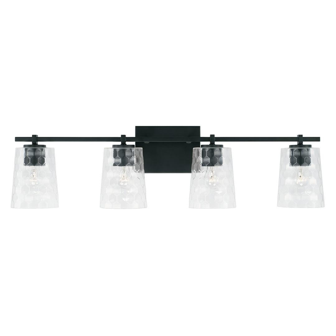 Capital Burke 143541MB-517 Bath Vanity Light 33 in. wide - Matte Black