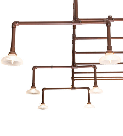 Meyda Tiffany Pipedream 226153 Chandelier Light - Nickel,Copper