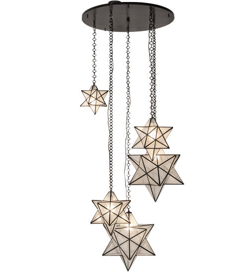Meyda Tiffany Moravian Star 234759 Pendant Light - Timeless Bronze