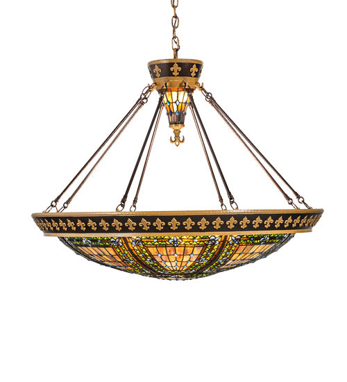Meyda Tiffany Fleur-De-Lis 236594 Pendant Light -