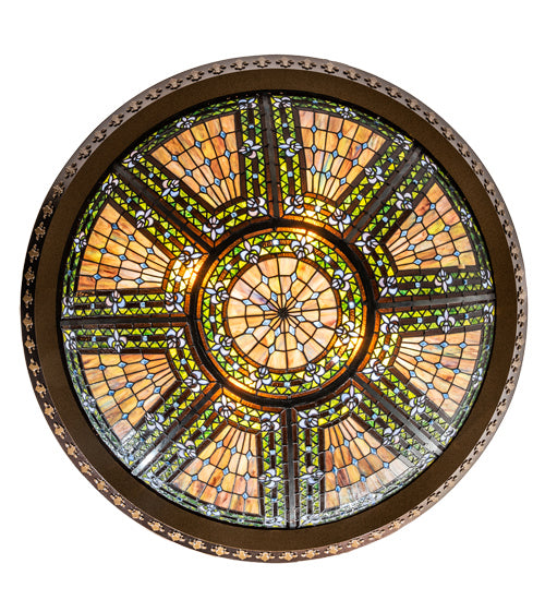 Meyda Tiffany Fleur-De-Lis 236594 Pendant Light -
