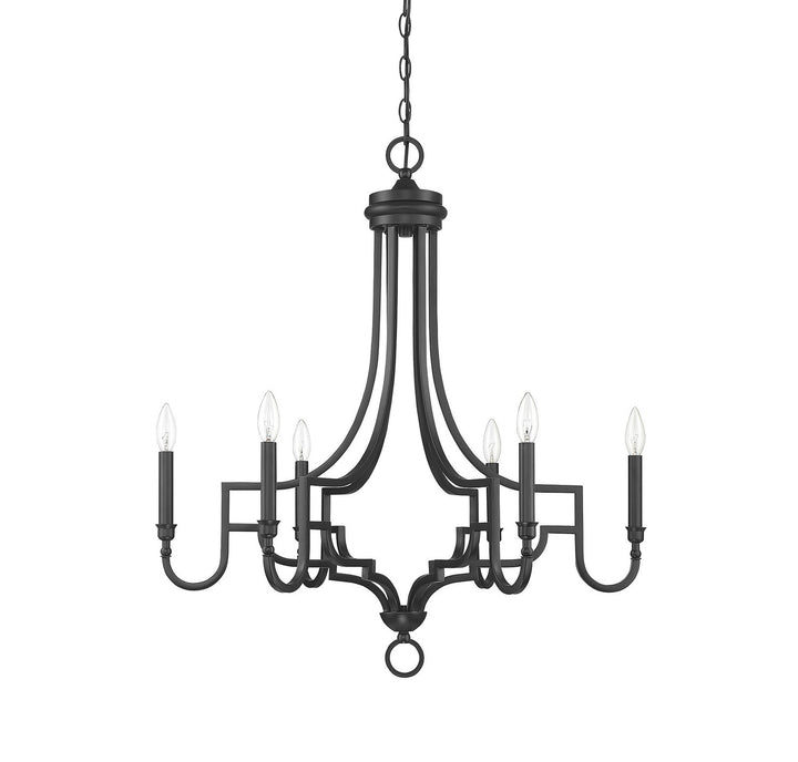 Meridian M10083MBK Chandelier Light - Matte Black