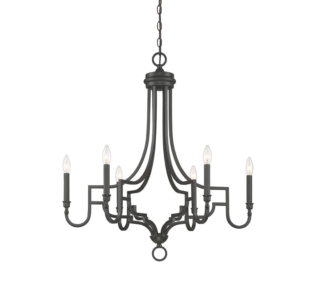 Meridian M10083MBK Chandelier Light - Matte Black