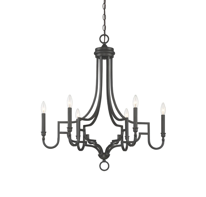 Meridian M10083MBK Chandelier Light - Matte Black