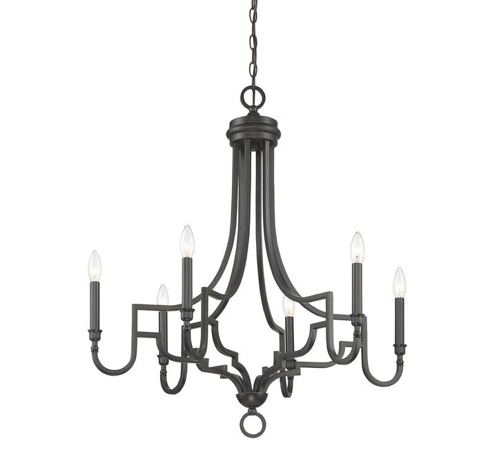 Meridian M10083MBK Chandelier Light - Matte Black