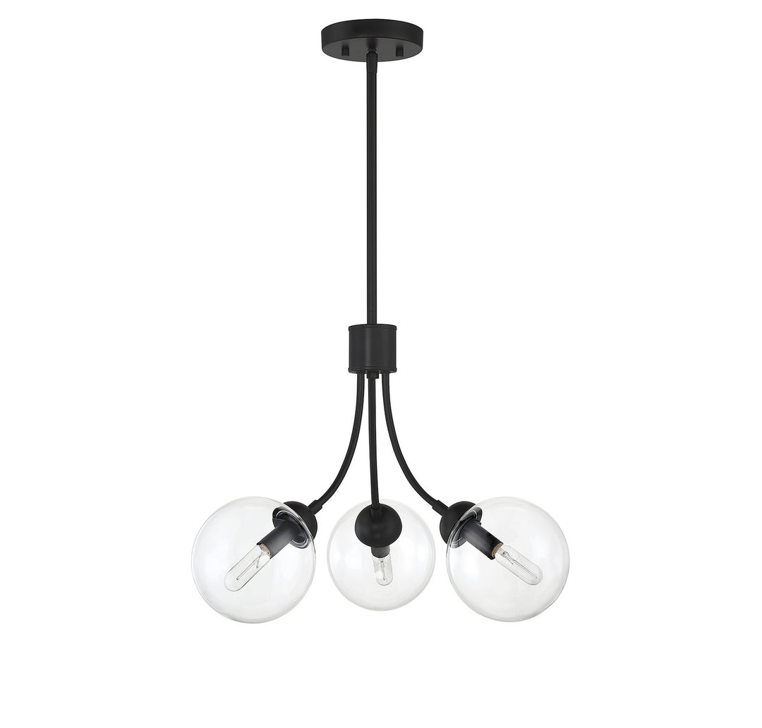 Meridian M10057MBK Chandelier Light - Matte Black