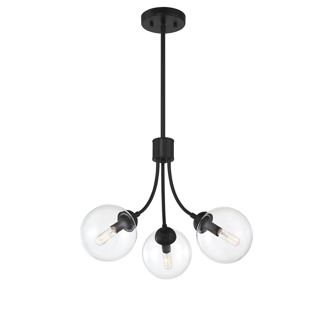 Meridian M10057MBK Chandelier Light - Matte Black