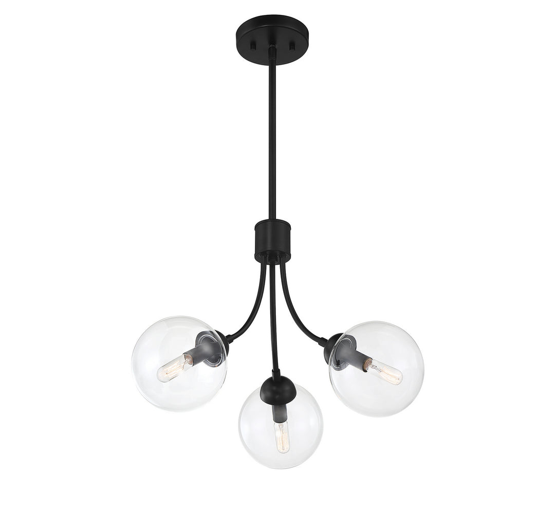 Meridian M10057MBK Chandelier Light - Matte Black