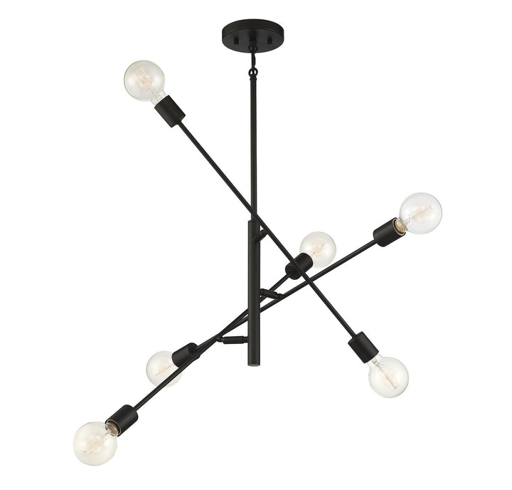 Meridian M10084MBK Chandelier Light - Matte Black