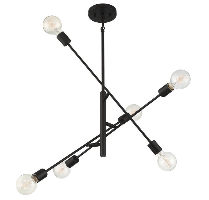 Meridian M10084MBK Chandelier Light - Matte Black