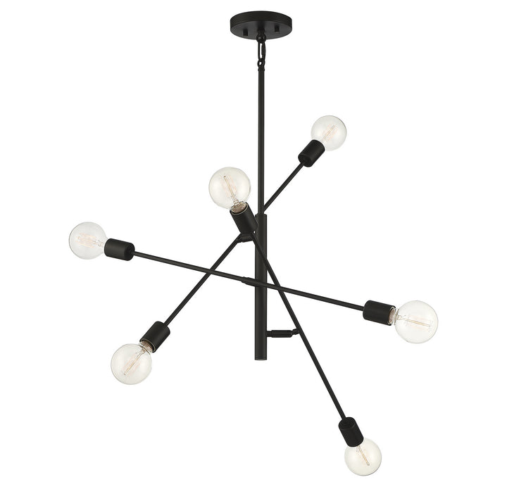 Meridian M10084MBK Chandelier Light - Matte Black