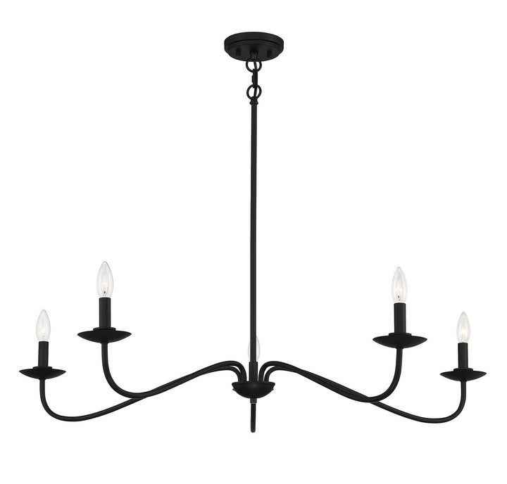 Meridian M10085MBK Chandelier Light - Matte Black