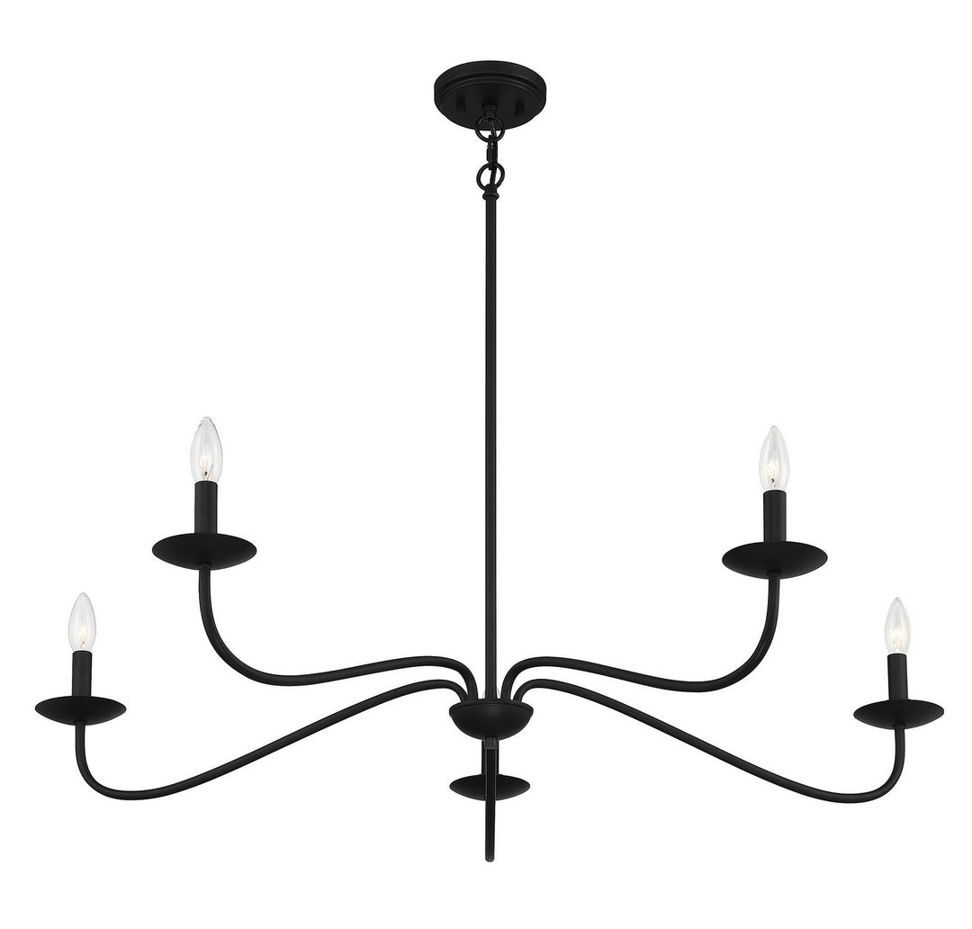 Meridian M10085MBK Chandelier Light - Matte Black