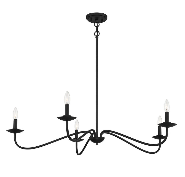 Meridian M10085MBK Chandelier Light - Matte Black