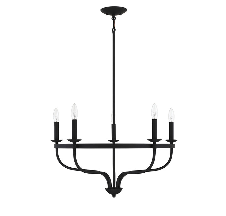 Meridian M10087MBK Chandelier Light - Matte Black