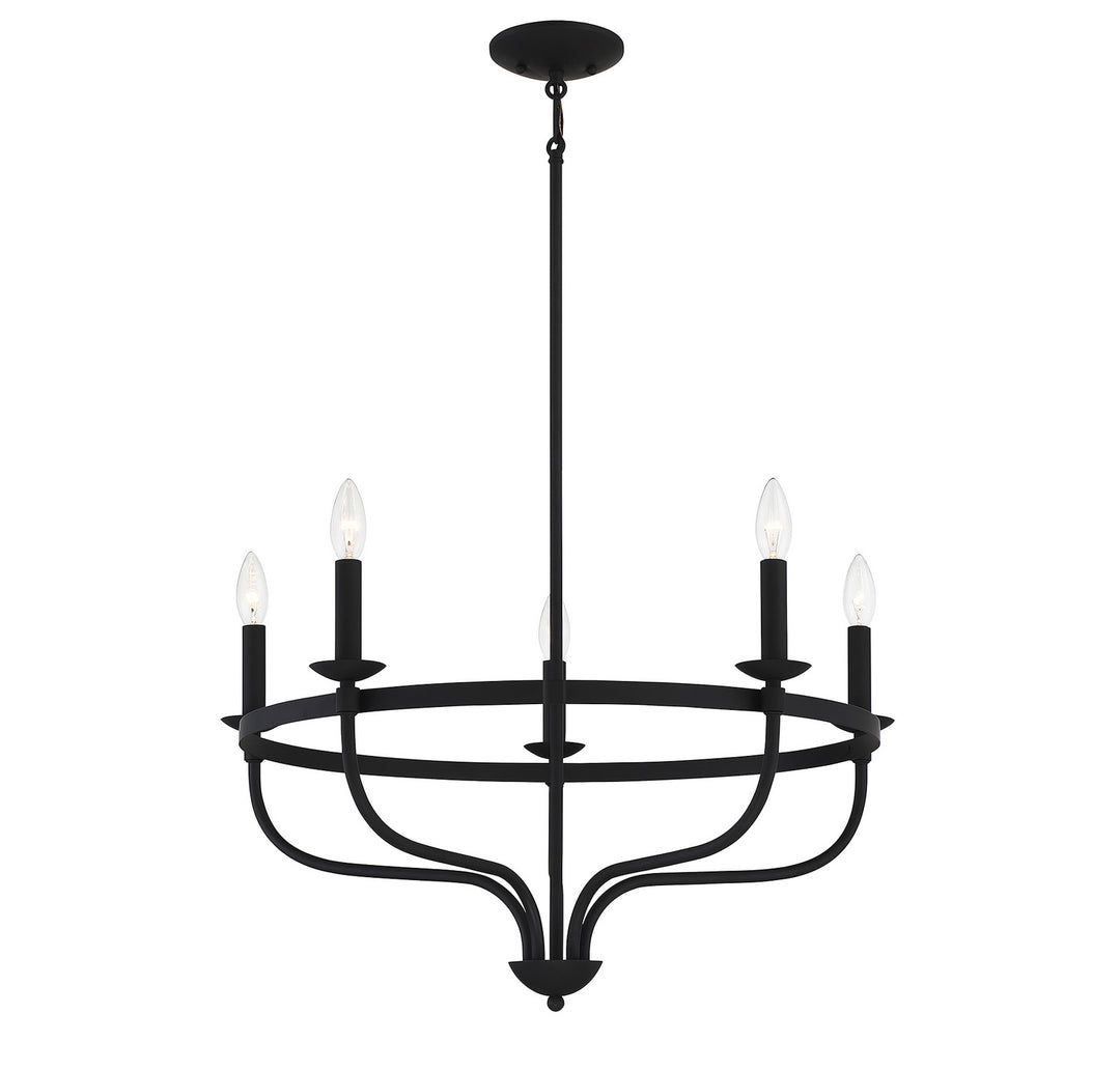 Meridian M10087MBK Chandelier Light - Matte Black