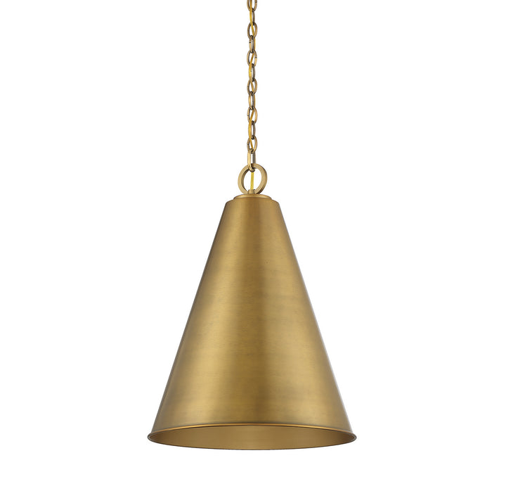 Meridian M70112NB Pendant Light - Natural Brass