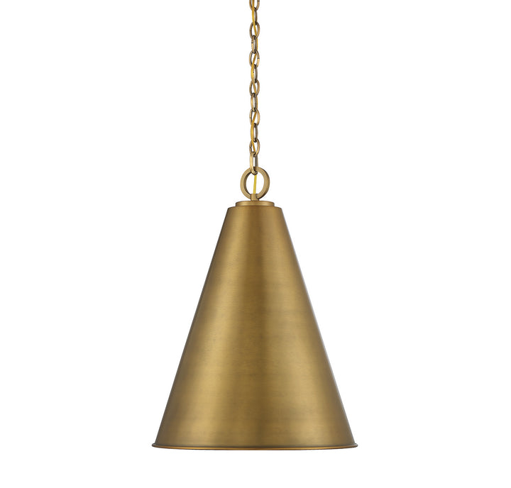 Meridian M70112NB Pendant Light - Natural Brass