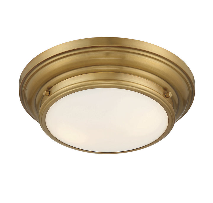 Meridian M60063NB Ceiling Light - Natural Brass
