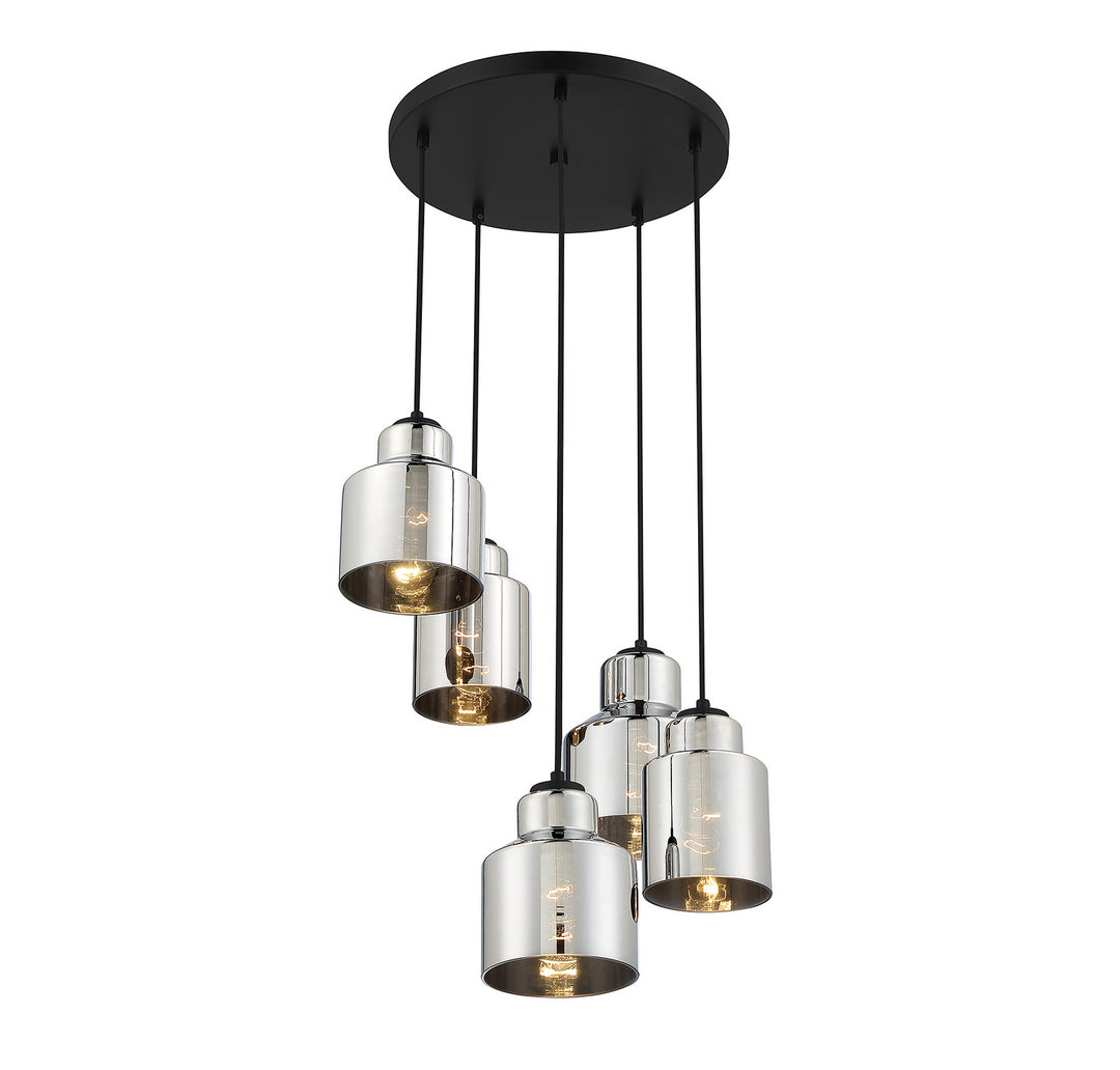 Meridian M10091MBK Chandelier Light - Matte Black