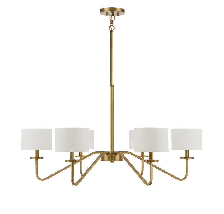 Meridian M10092NB Chandelier Light - Natural Brass