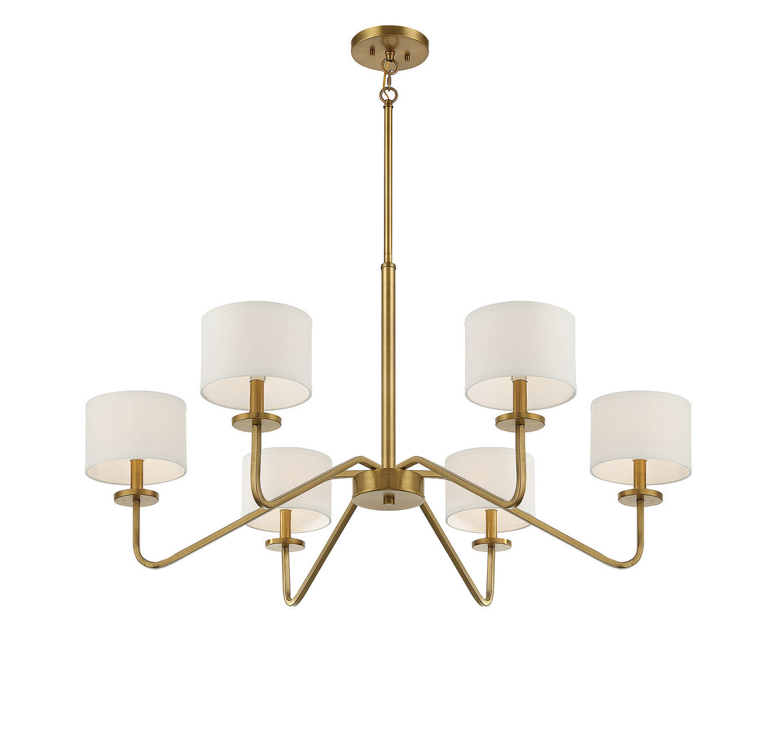 Meridian M10092NB Chandelier Light - Natural Brass