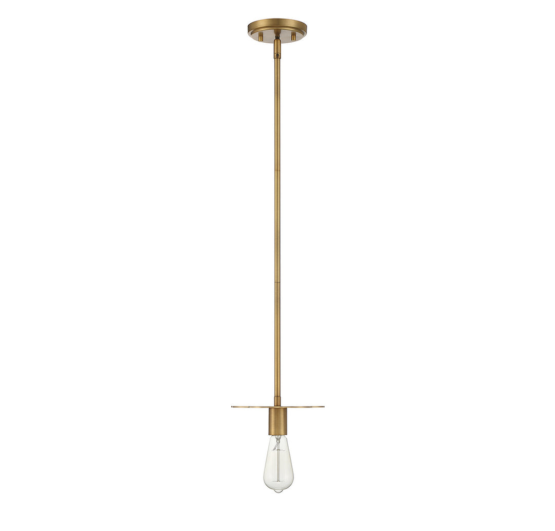 Meridian M70113NB Pendant Light - Natural Brass