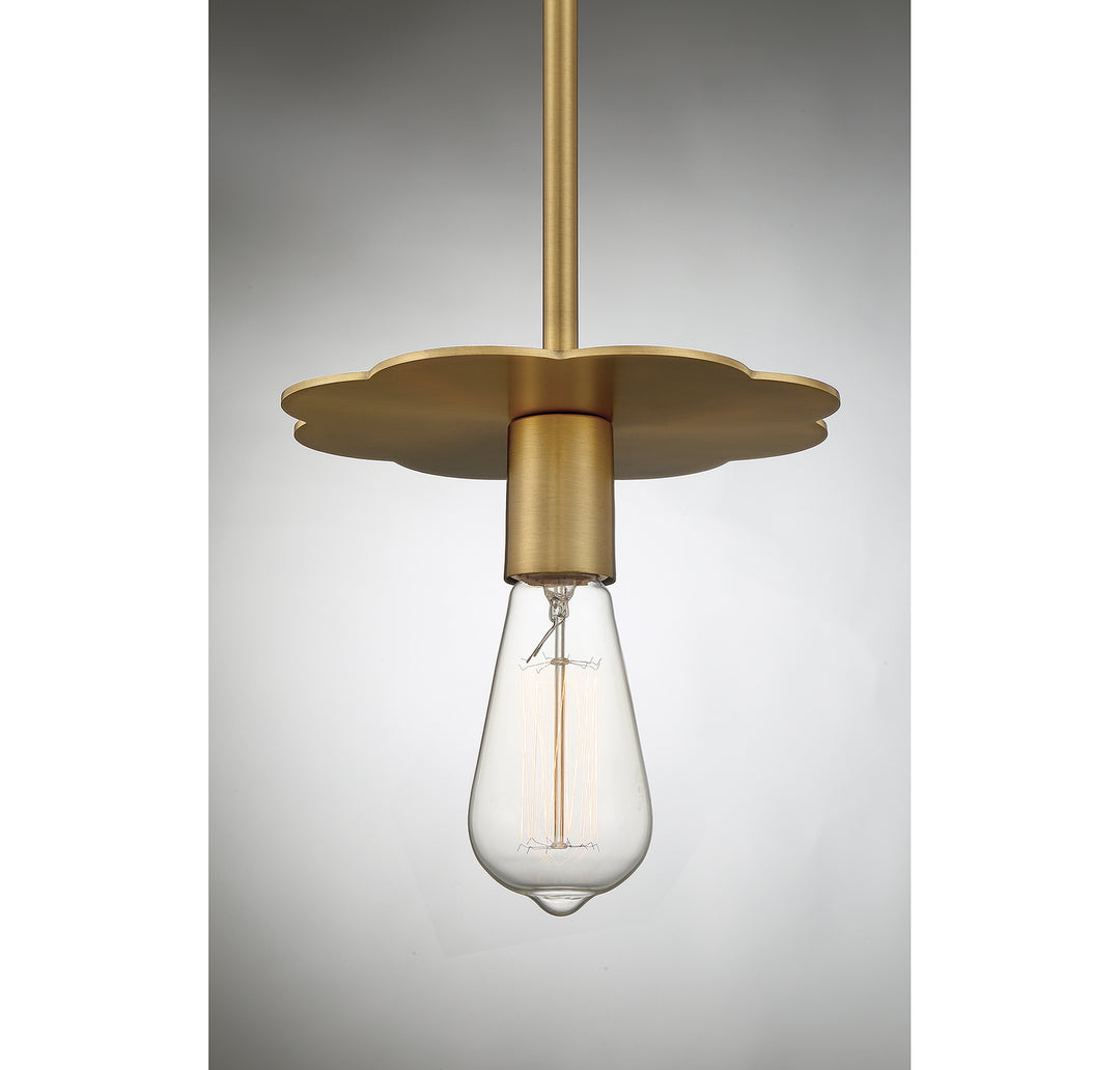 Meridian M70113NB Pendant Light - Natural Brass