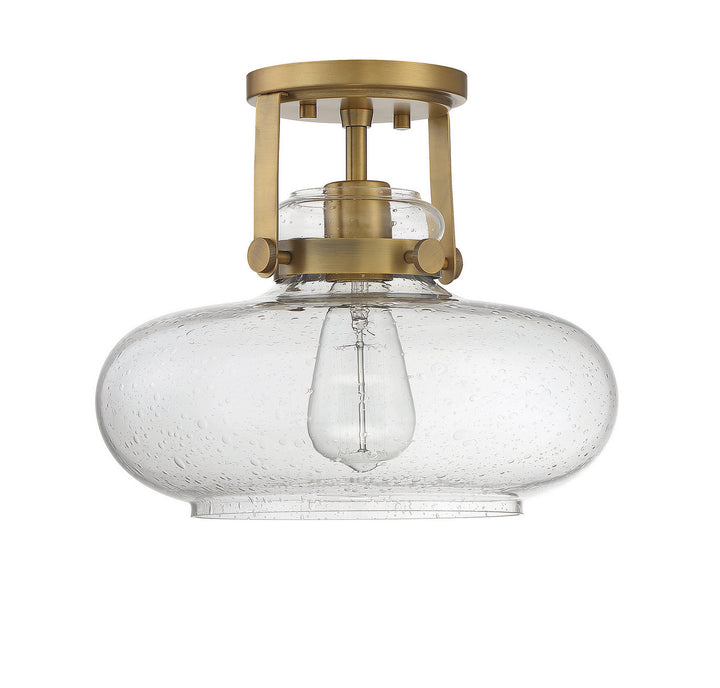 Meridian M60064NB Ceiling Light - Natural Brass