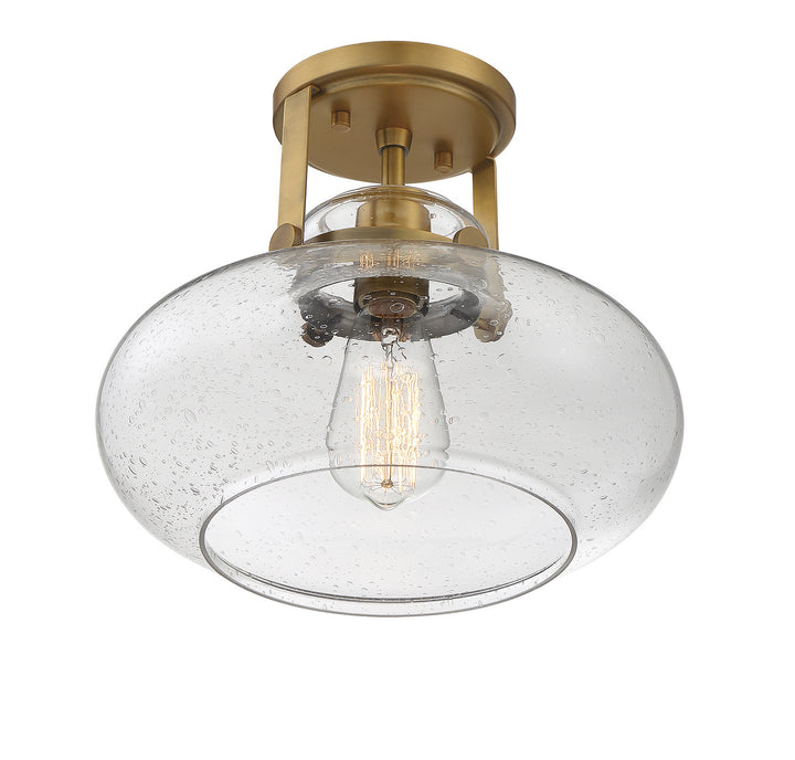 Meridian M60064NB Ceiling Light - Natural Brass