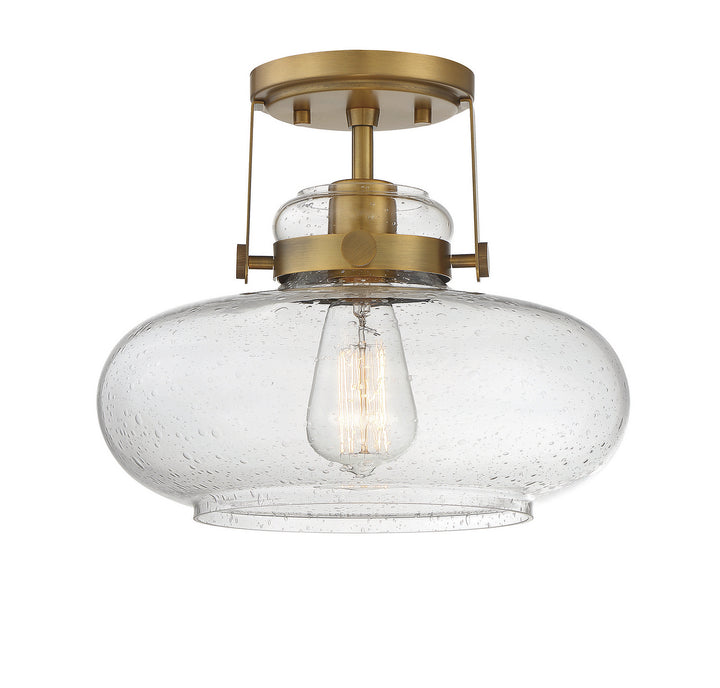 Meridian M60064NB Ceiling Light - Natural Brass