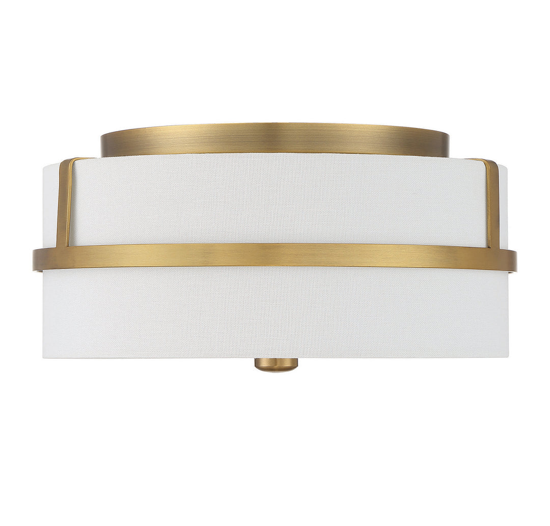 Meridian M60065NB Ceiling Light - Natural Brass