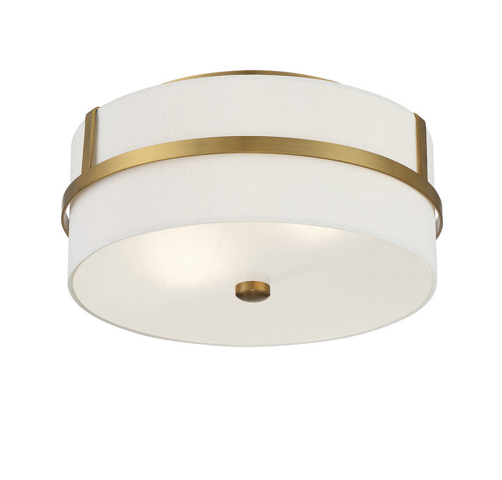 Meridian M60065NB Ceiling Light - Natural Brass
