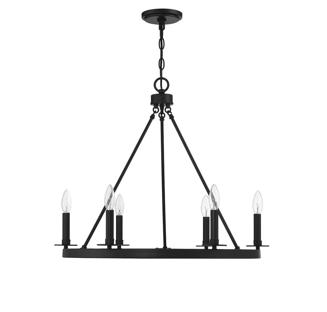 Meridian M10093MBK Chandelier Light - Matte Black