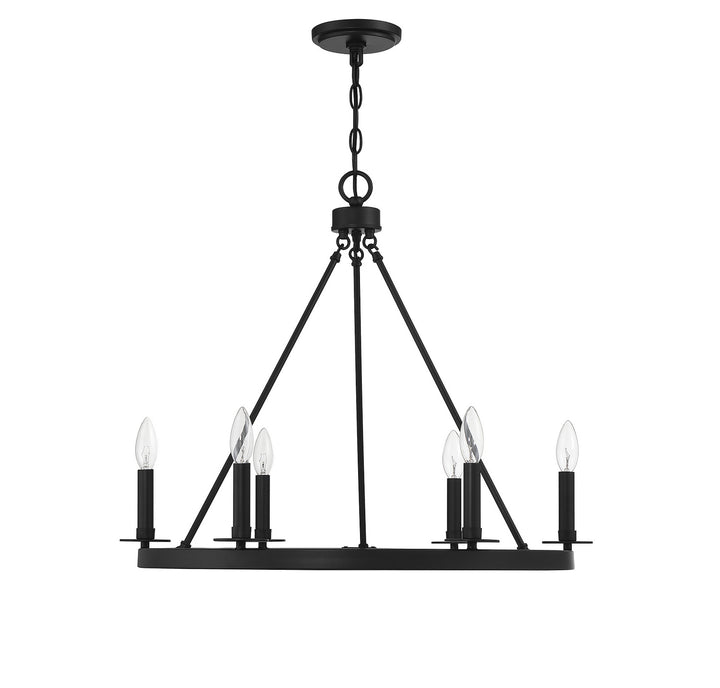 Meridian M10093MBK Chandelier Light - Matte Black