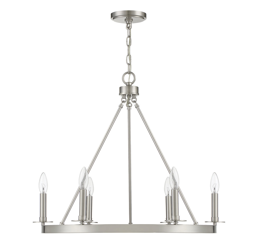Meridian M10093BN Chandelier Light - Brushed Nickel