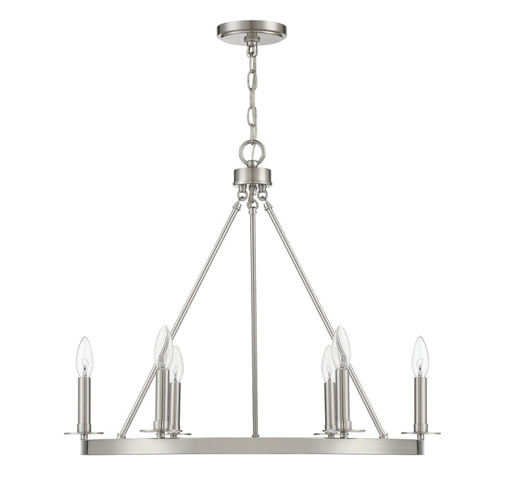 Meridian M10093BN Chandelier Light - Brushed Nickel