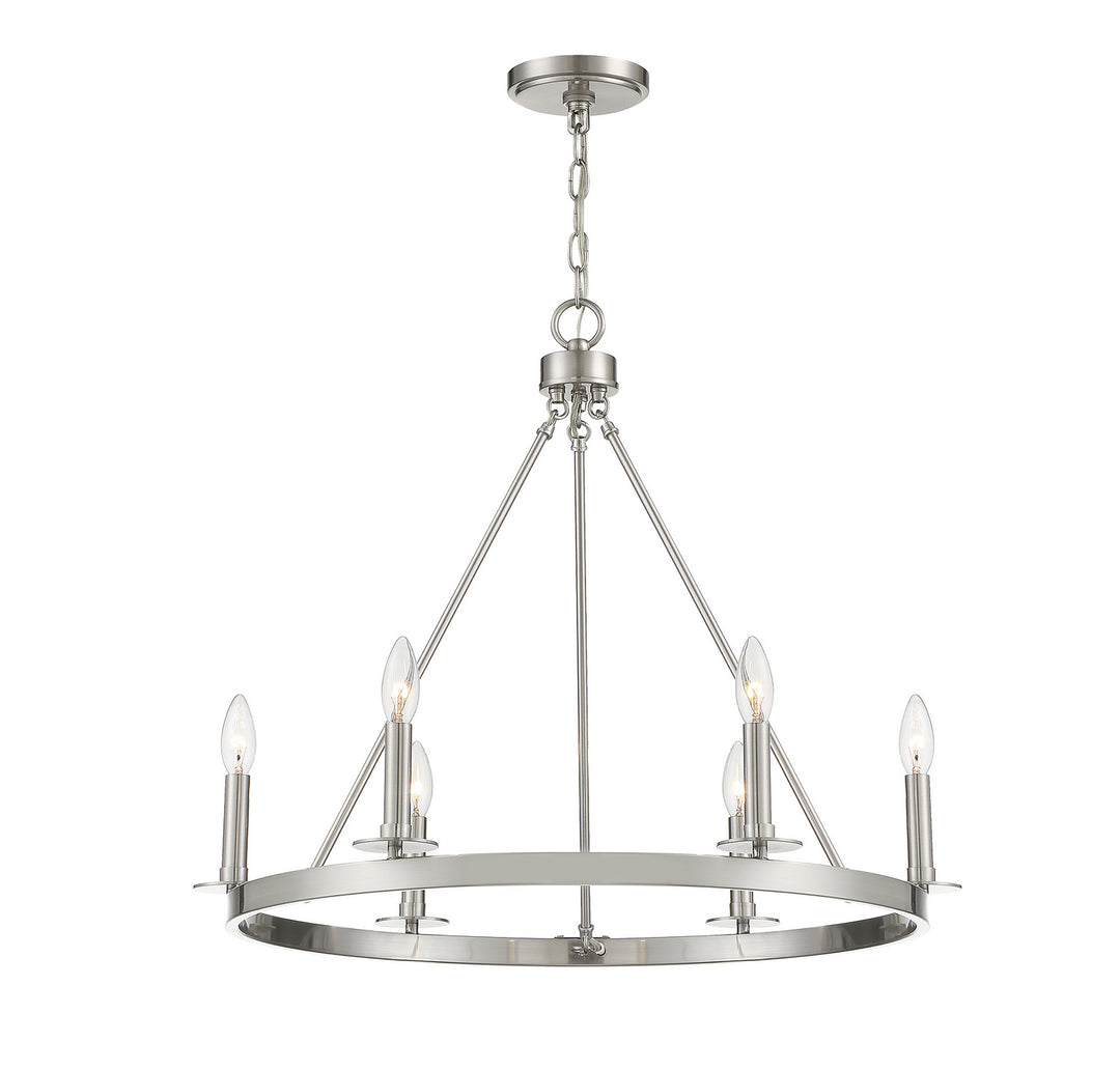 Meridian M10093BN Chandelier Light - Brushed Nickel