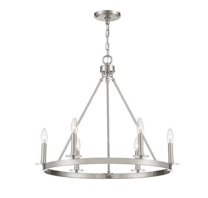Meridian M10093BN Chandelier Light - Brushed Nickel